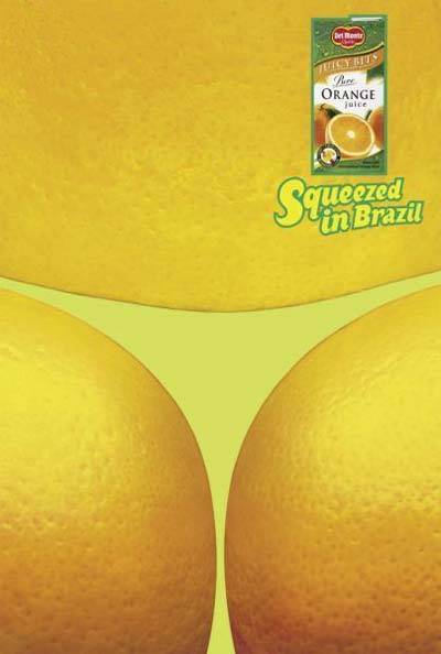 Erotismo publicidad - Zumo Brasil